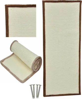 Produktbild von XXL Wende Kratzmatte Sisalmatte 110 x 45 cm flexibel beidseitig verwendbar braun