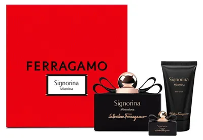 Produktbild von SIGNORINA MISTERIOSA EDP 100 ml + EDP 5 ml + Körperlotion 50 ml
