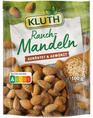 Produktbild von Kluth Rauch Mandeln geröstet und gewürzt 100g