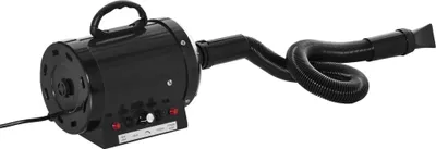 Obrázek produktu pro Fén na vlasy pro psy - Fén na vlasy pro domácí mazlíčky - 2800 W - Nastavitelná teplota - Nastavitelný průtok vzduchu - Černý