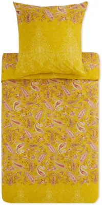 Produktbild von Bassetti Satin-Bettwäsche-Garnitur Monnalisa Farbe BERNSTEIN Y1 Größe 135x200+80x80