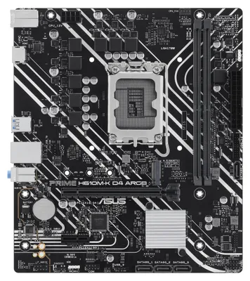 Produktbild von Asus 90Mb1Hn0-M0Eay0 Prime H610M-K D4 Argb//Lga1700,H610,Hdmi,M.2,Aura,Mb
