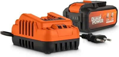 Image de POWERPLUS POWDP90640 - Chargeur 20V/40V et batterie 40V LI-ION 2.5Ah