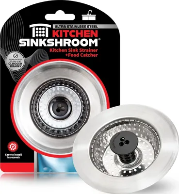 Obrázek produktu pro Dřez z nerezové oceli SinkShroom, standardní model, zabraňující ucpávání