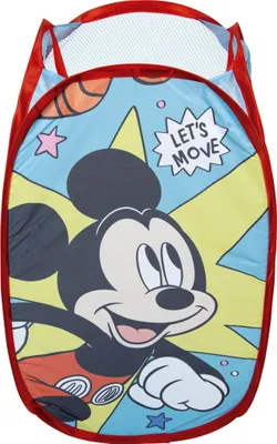 Produktbild von Aufbewahrungskorb Mickey Mouse - Disney Pop-Up Korb für Kinder Spielzeugnetz