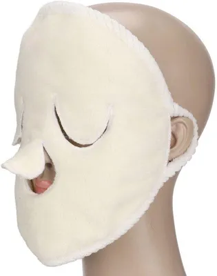 Productafbeelding van Herbruikbaar gezichtsmasker voor ontspanning - oogmasker - koel- en warmtemasker - reismaten