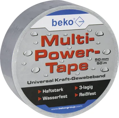 Produktbild von Beko Multi-Power-Tape 50 mm x 50 m, Silber