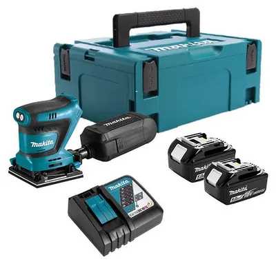 Produktbild von Makita Akku-Schwingschleifer LXT 18 V - 14.000 Schwingungen/min - 112 x 102 mm