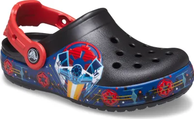 Produktbild von crocs Funlab Darth Vader Lights Clog Kids Schwarz Croslite Größe: 23/24 Normal