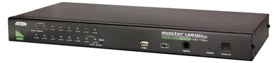 Produktbild von ATEN 16-Port USB - PS/2 VGA KVM-Umschalter mit USB-Peripherieanschluss