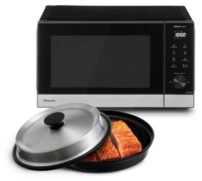 Produktbild von Panasonic NN-GD38QSEPG Mikrowelle Schwarz Edelstahl