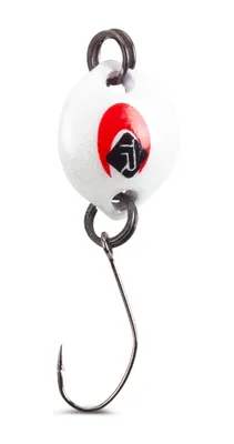 Produktbild von Iron Trout Button Spoon 1,8g - Forellenblinker, Sänger Farbe:Yellow Black / Yellow