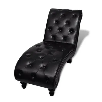 Obrázek produktu pro vidaXL Chaiselongue hnědá Imitace kůže