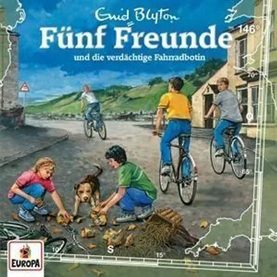 Produktbild von Folge 146: und die verdächtige Fahrradbotin