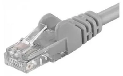 Obrázek produktu pro Patchcord UTP EMTEX RJ45-RJ45 Cat.6, LSZH, 10m, Šedý