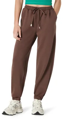 Produktbild von A. Essentials Damen Sportliche Loose-Fit-Jogginghose, Mittelhoher Bund, Atmungsa