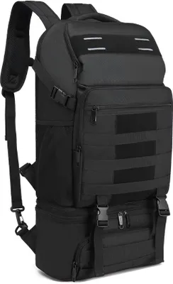 Image de CarryQuest® - Sac à dos isotherme avec sac repas amovible, couleur noire