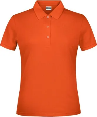 Produktbild von Promo Polo Lady Klassisches Poloshirt orange, Gr. S