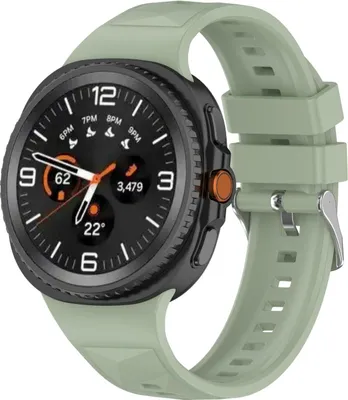 Obrázek produktu pro Pro Samsung Galaxy Watch 8 / 8 Classic / Ultra 2 Ice Crystal Design Silikonový řemínek Green