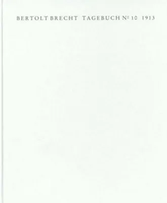 Immagine prodotto di Tagebuch No. 10. 1913. Faksimile der Handschrift und Transkription