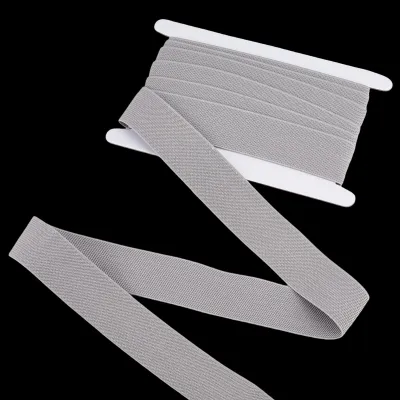 Elastikband zum Nähen, 3 m x 3,8 cm, grau, robust