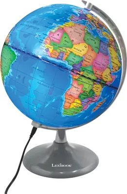 Image de Globe jour et nuit lumineux (français)