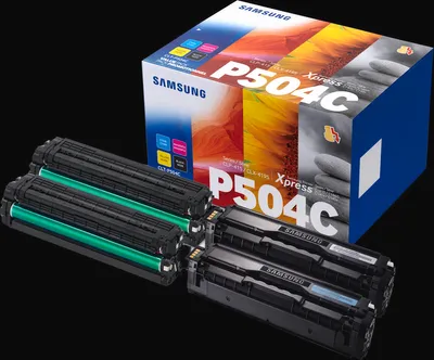 Produktbild von Samsung CLT-P504C 4er-Pack Cyan/Magenta/Gelb/Schwarz Original Tonerkartusche, 1800 Seiten, 2500 Seiten, Schwarz, Cyan, Magenta, Gelb, 4 Stück(e)