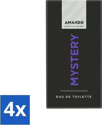 Produktbild von Amando Mystery Eau de Toilette 50 ml - Vorteilspack - 4 Stücke