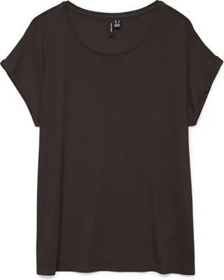 Zdjęcie produktu dla Vero Moda VAVA PLAIN SS TOP JRS NOOS Chocolate Torte M