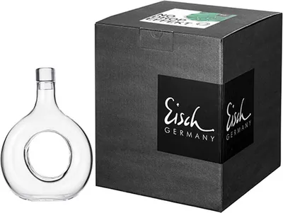 Produktbild von Eisch Karaffe No Drop, Wasserkaraffe, Weinkaraffe, Kristallglas, 350 ml, 30177503