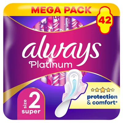 Obrázok produktu pre ALWAYS Platin Super 42 ks