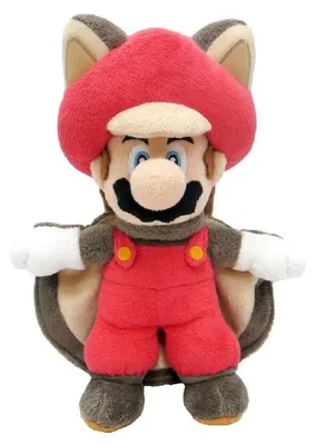 Produktbild von Plüschtier – Super Mario, Flug Eichhörnchen Mario, 24 cm