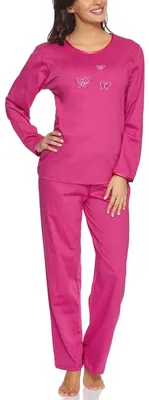 Image de Pyjama à manches longues pour femme Merry Style 91LW1 (Amaranth (manches longues), 40 (taille du fabricant : L))