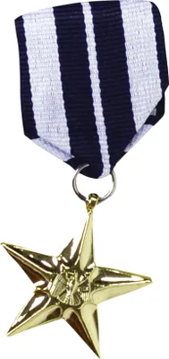Image de Bristol Novelty Médaille militaire imitation BN2345 (taille unique) (or/noir/blanc)