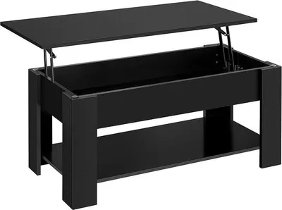 Obrázok produktu pre Konferenčný stolík 614136 čierny, 50 × 98 × 42 cm, čierny
