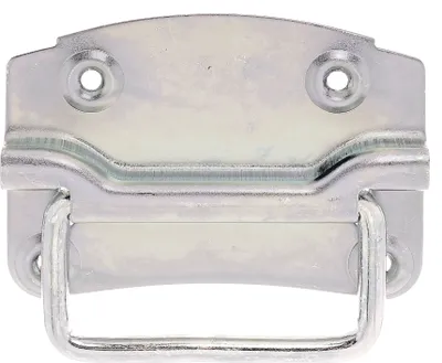 Immagine prodotto di Alberts 347543 Maniglia per cassa, zincata, passivata a film spesso, 120 x 85 mm, set da 3