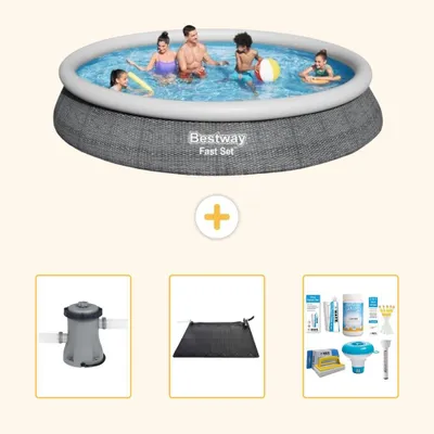 Obrázek produktu pro Bestway Fast Set, kruhový bazén - 457 x 84 cm - 4dílný - model S22681
