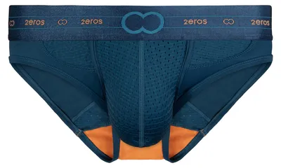 Immagine prodotto di 2EROS - Intimo da Uomo Slips - Aktiv NRG Brief Blue - 1x Taglia M