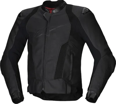 Produktbild von Alpinestars Missile V3 Airflow perforierte Motorrad Lederjacke, schwarz, 58