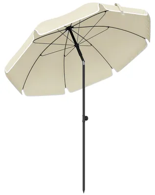 Produktbild von Sonnenschirm Ø 150 cm, Neigungsverstellbar, Sandanker, Beige