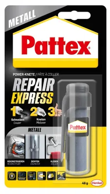 Produktbild von Pattex Repair Express Powerknete, Zweikomponenten, 48g