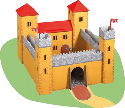 Immagine prodotto di Kit di costruzione in legno del castello del cavaliere