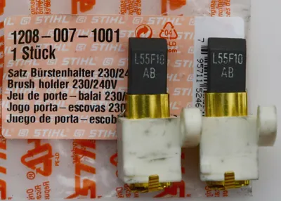 Produktbild von Stihl Original Satz Bürstenhalter E140 E160 E180 MSE140 MSE160 MSE180 - 12080071001