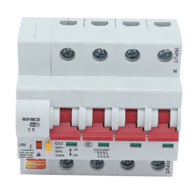 Produktbild von Intelligenter WLAN-Bluetooth-Fernschalter (4-polig) mit Sicherheitsverriegelung für 400 V Wechselstrom, 63 A