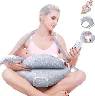 Image de Petit coussin confortable et imperméable pour bébés, 60 x 60 cm, en coton