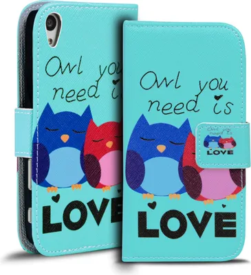 Productafbeelding van Handige tas voor de Sony Xperia Z5, hoes van Polyurethanleer met design, beschermende hoes