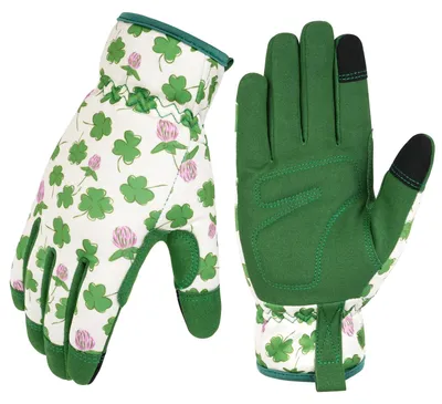 Produktbild von Dornenresistente Gartenhandschuhe, Rosenhandschuhe, Damen-Gartenhandschuhe mit Touchscreen, Gartenhandschuhe für Gartenarbeit, Reinigung, Landschaftsgestaltung, Pflücken, Pflanzen - grün