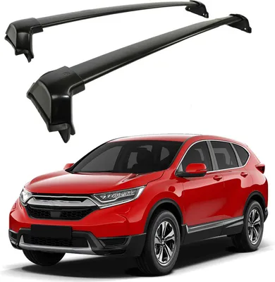 Produktbild von Dachträger Querstangen für Honda CR-V 2018-2022, OEM Stil Schwarz 2Tlg
