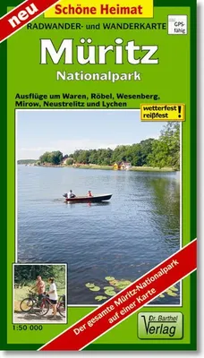 Obrázok produktu pre Národný park Müritz 1 : 50 000 Cyklistická a turistická mapa