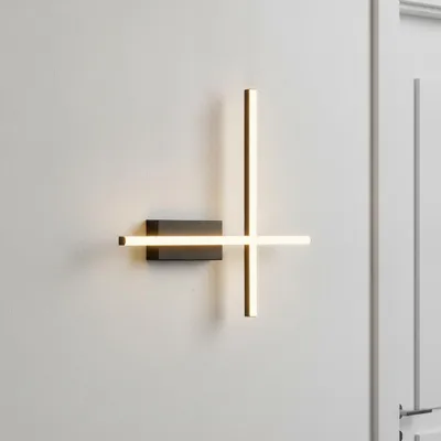 Productafbeelding van Wandlamp Quam zwart, AI-gegenereerde afbeelding